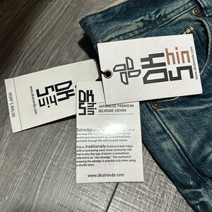 DKShin Ladies Japanese Moto Jeans